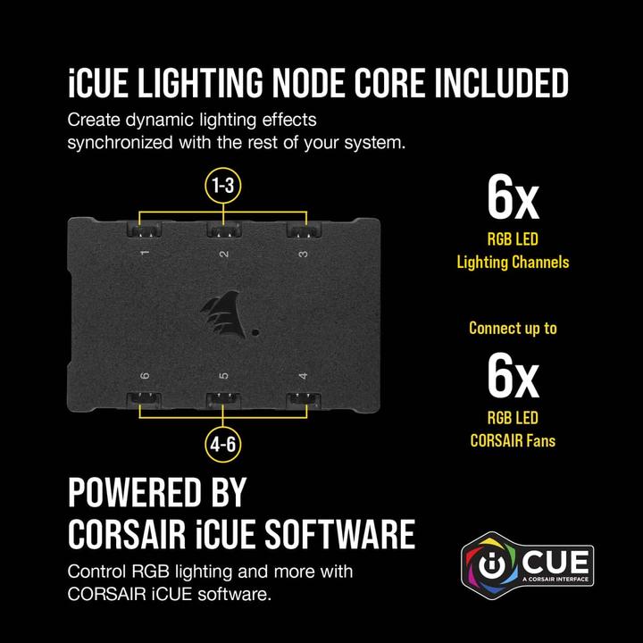 Produktbild Corsair iCUE QL140 RGB (140 mm, 2 x)