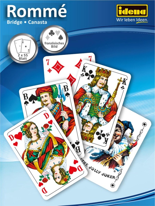 Immagine prodotto Idena Gioco di carte ramino (Francese)