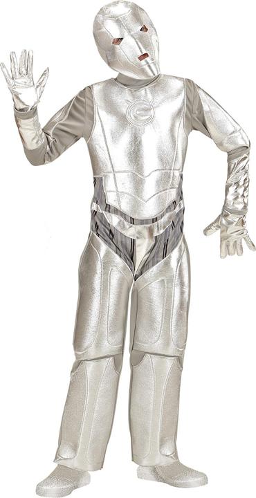 Produktbild Widmann Space Invader Kostüm:overall, Maske (158)