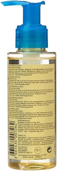 Image du produit Uriage Eau Thermale Huile Nettoyante Visage (Huile nettoyante, 100 ml)