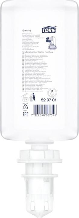 Produktbild Tork Premium-Schaumseife, extra mild (Handseife Nachfüllpackung, 1000 ml)