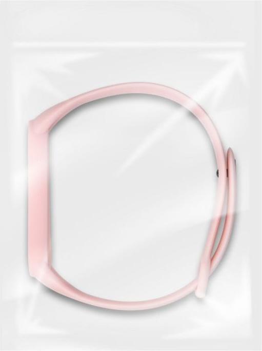 Actual product image OEM Strap Silicone strap for XIAOMI Mi Band 5 / 6 / 7 pink (06) (Silicone)