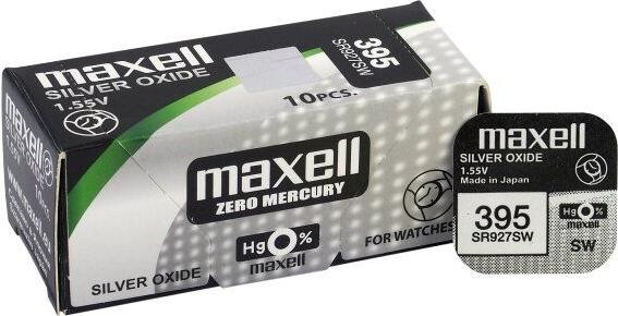 Productafbeelding Maxell Knoopcel SR927SW (10 Pcs., SR57, 55 mAh)