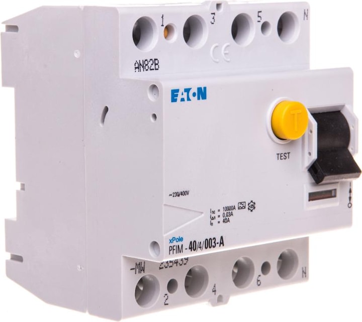 Eaton RCCB 40A 30mA 4P Type A