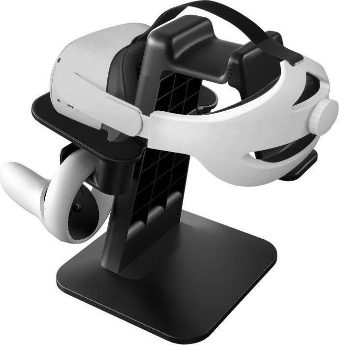 Actual product image KIWI design Updated VR Stand S2-1 for Meta Quest 2 Black
