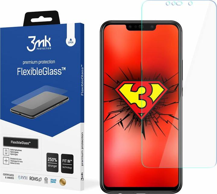 Actual product image 3MK Huawei Nova 3i - FlexibleGlass™ (1 Piece, Huawei Nova 3i)