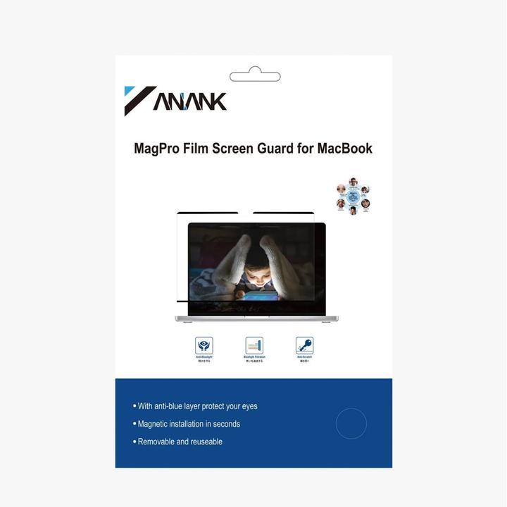 Produktbild Anank 2.5D Transparentes EyeSafe Edition - Anti-Blaulicht Displayschutz MacBook Pro 14″ M1/M2/M3/M4 (14")