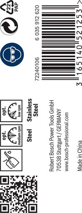 Productafbeelding Bosch Professional Zubehör HSS Metaaldraaiboor 6,5 mm (6,5 mm)
