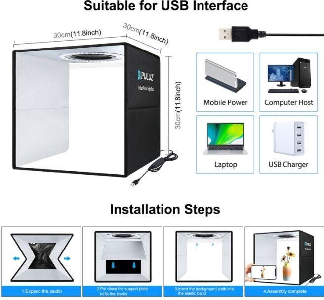 Produktbild Puluz Portable Photo Studio (Aufnahmebox)