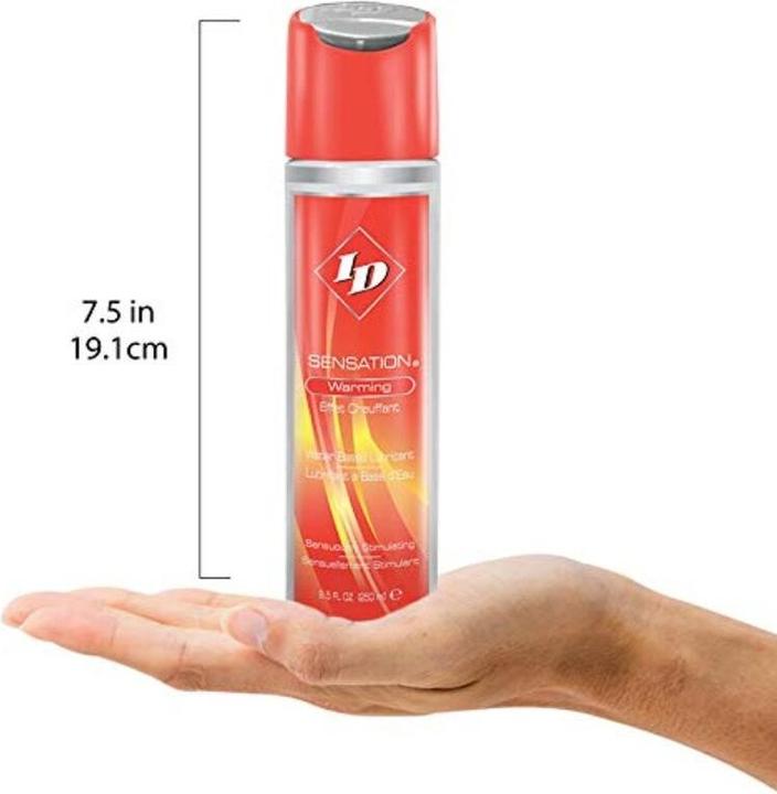 Image du produit ID Sensation - Lubrifiant à Base D'Eau Avec Effet Thermique 250 ml (250 ml)