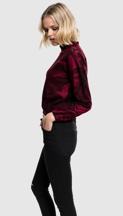 Actual product image Urban Classics Ladies Camo Turtleneck Crew (S)