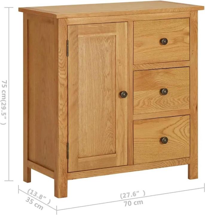 Produktbild vidaXL Schrank (35 x 70 x 75 cm)