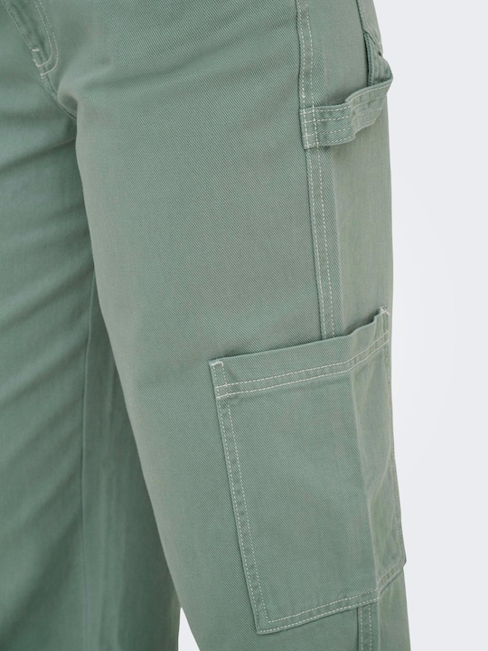 Produktbild JdY Weiter Beinschnitt Hohe Taille Hose Cargo-Hose (XS)