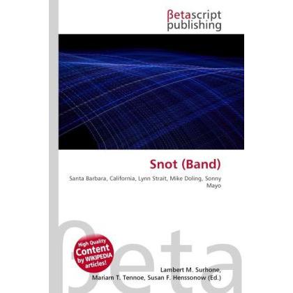 Snot (Band), Fachbücher