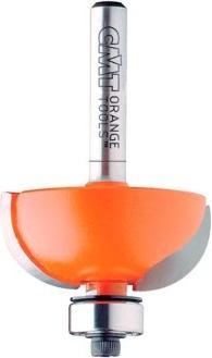 Ake CMT 937.190.11 Kurvenradiusfräser R=4,75 mit Führungslager 22,2 x 12,7 mm Schaft 8 mm