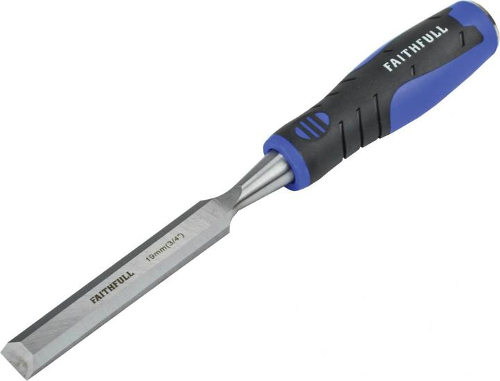 Actual product image Faithfull Soft Grip Bevel Edge Chisel