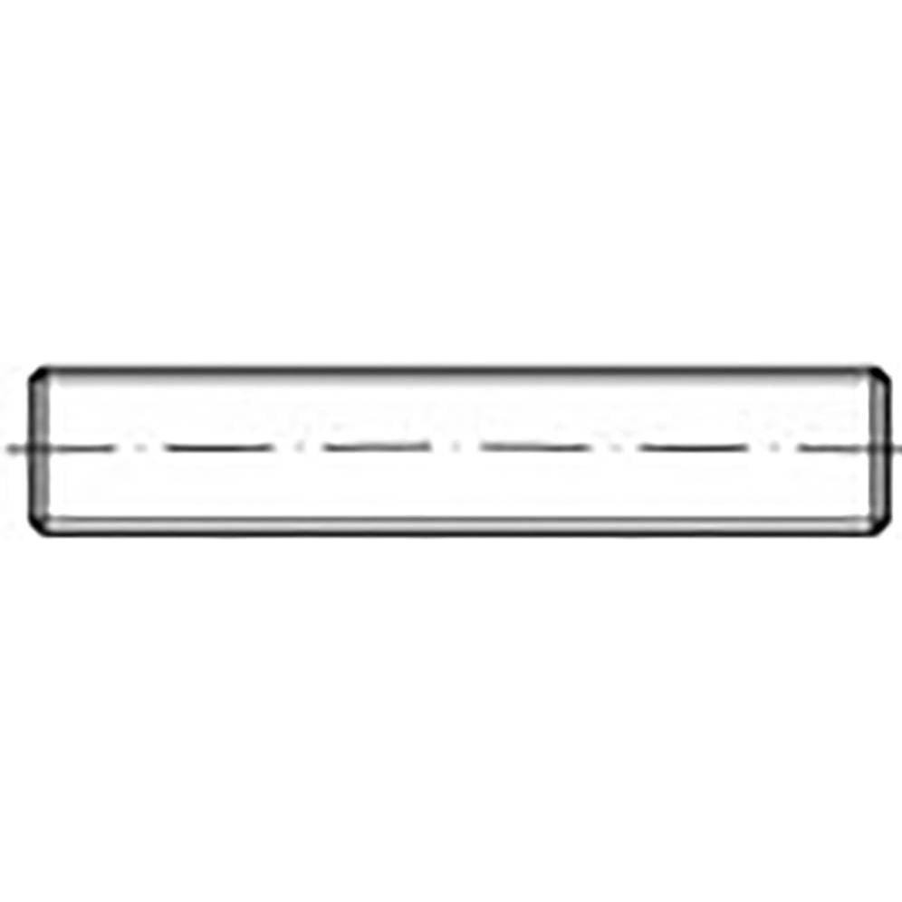 Toolcraft, Allestimento mobili, TO-6864291 Gewindebolzen M6 1000 mm Edelstahl A5 1 St. (1 pz.)