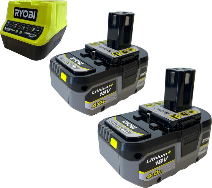 Produktbild Ryobi R18AG7-0 Akku Winkelschleifer 18 V 125 mm Brushless + 2x Akku 4,0 Ah + Ladegerät (125 mm)