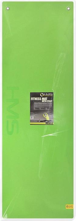 Image du produit HMS Tapis de fitness Club avec trous vert Premium MFK03 (15 mm)