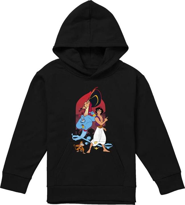 Actual product image Aladdin Childrens/Kids Characters Pullover Hoodie (152, 158)
