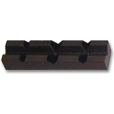 Elmag, Schraubstock + Zwinge, Prismen-Backe 6'/150 mm