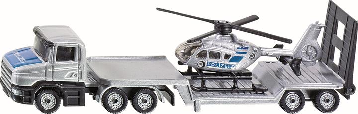 Produktbild Siku Tieflader mit Hubschrauber