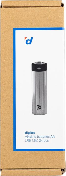 Produktbild Digitec AA Alkaline (24 Stk., AA, 2960 mAh)