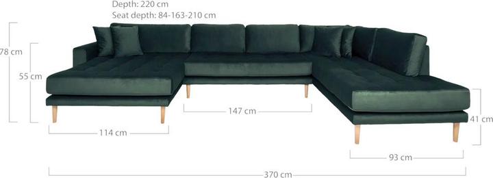 Produktbild House Nordic Lido (Ecksofa)