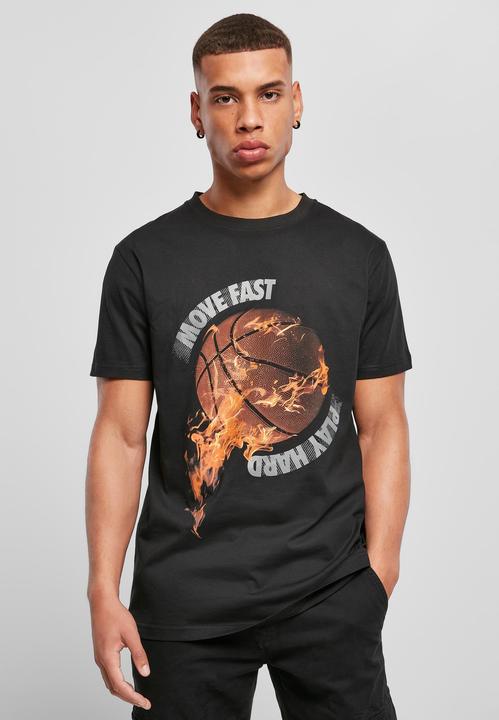 Produktbild Mister Tee Burning BBall Tee (XS)