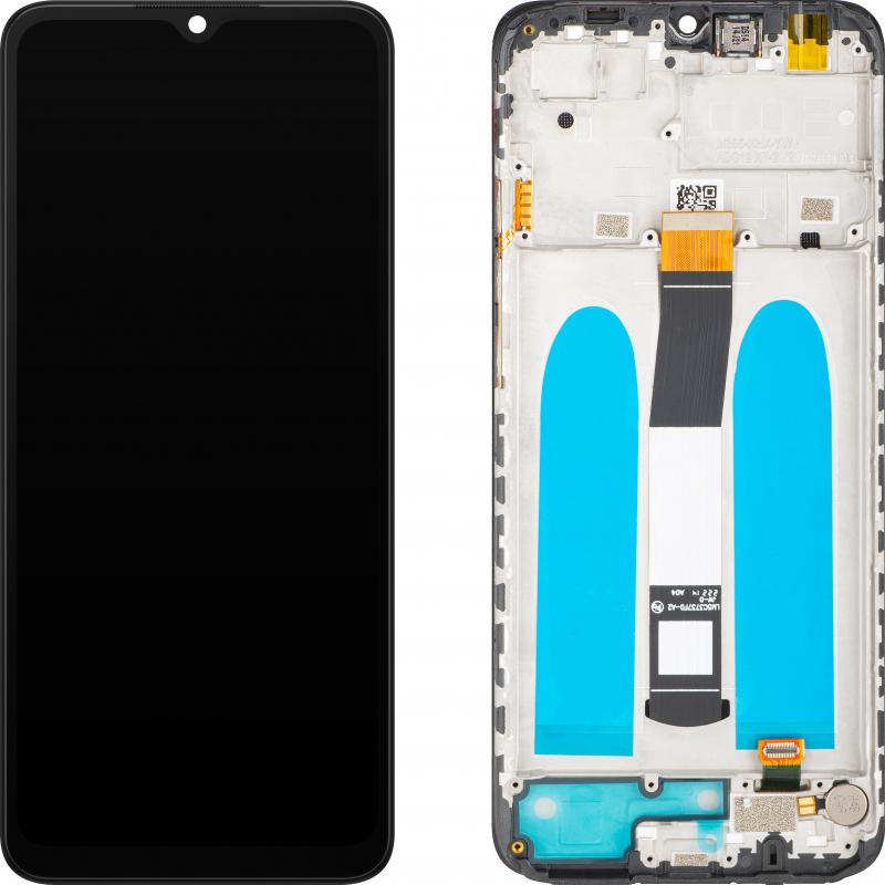 MP LCD Display Module fur Xiaomi Poco C40 / Redmi 10 Power / 10C, Aftermarket, Black, Pezzi di ricambio per dispositivi mobili, Nero