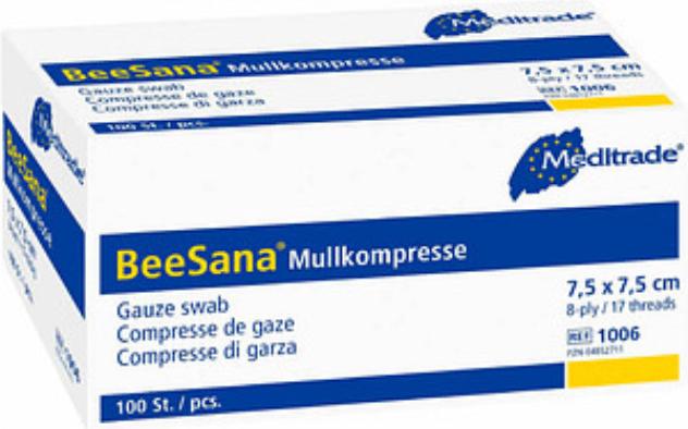Immagine prodotto Meditrade Compressa di garza senza RX 17 fili a 8 pieghe non sterile