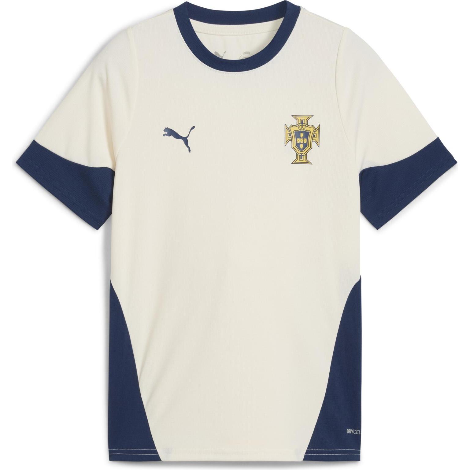 Puma, Jungen, Sportshirt, FPF Training Jersey Jr (176), Beige, 176