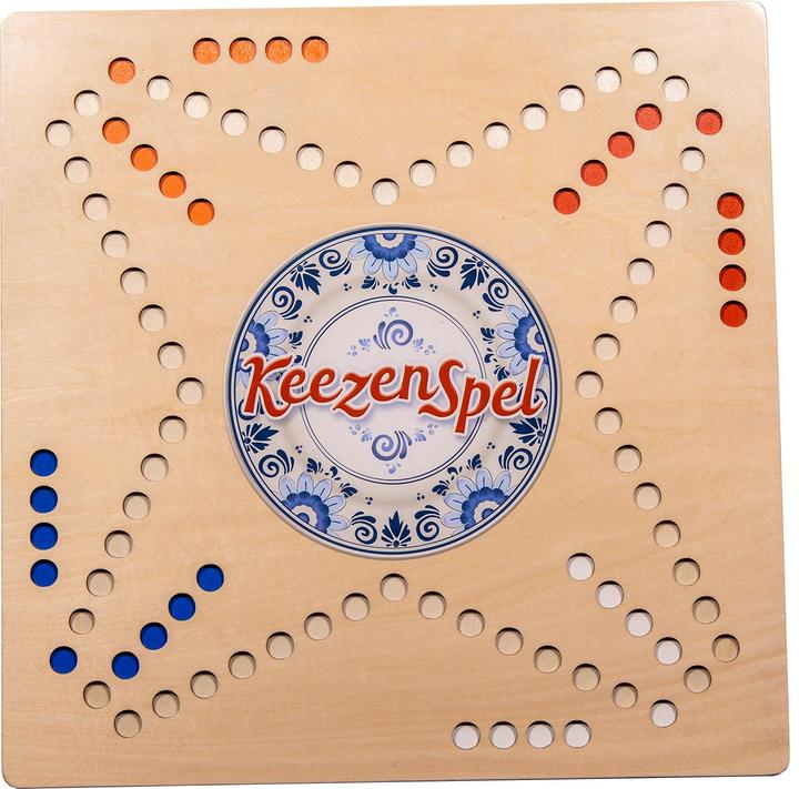 Actual product image Clown games houten Keezenspel (Dutch, 2 - 6 Players)