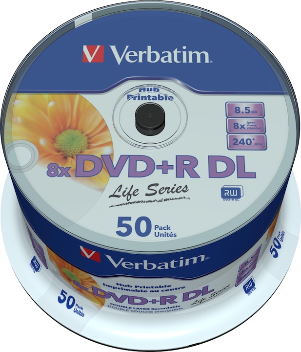 Produktbild Verbatim Dvd+R (50 x)