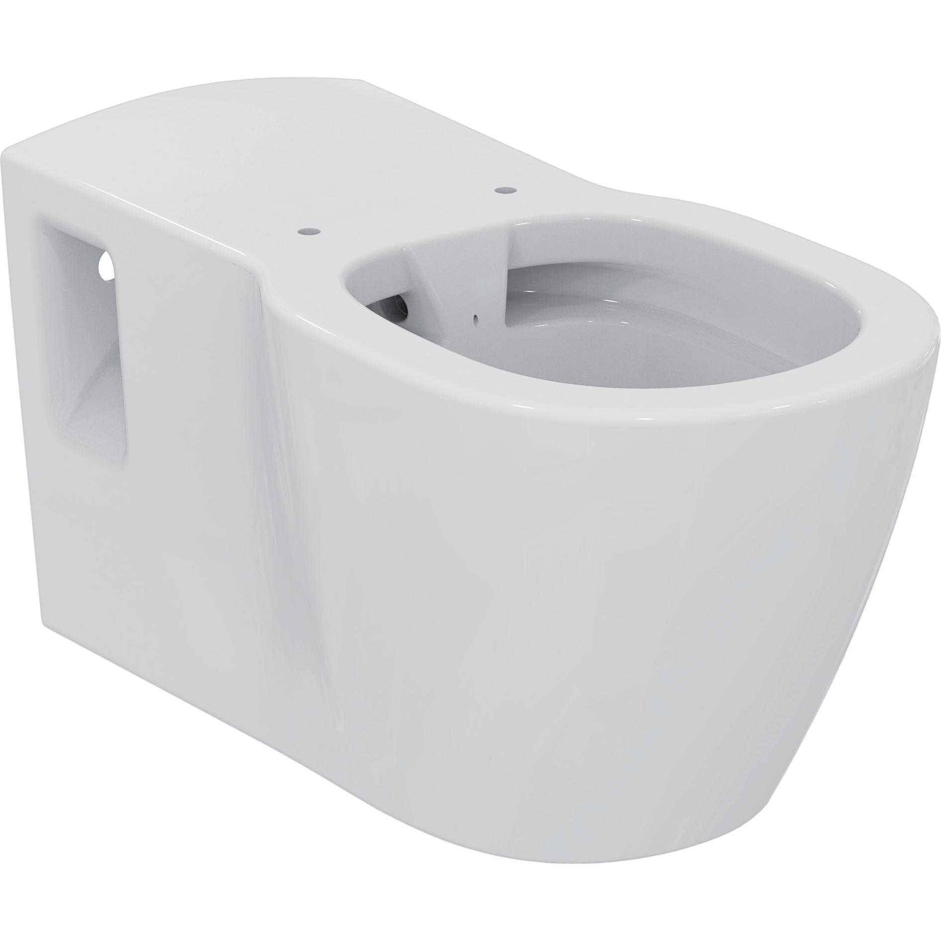 Ideal Standard, Toilette + Bidet, IDS Wand-Tiefspül-WC CONNECT FREEDOM 360x700x385mm, barrierefrei weiss I+