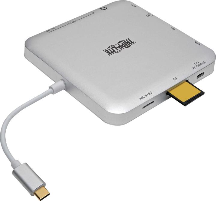 Actual product image Eaton Tripp Lite Series USB-C docking station (USB-C, 10 Ports)