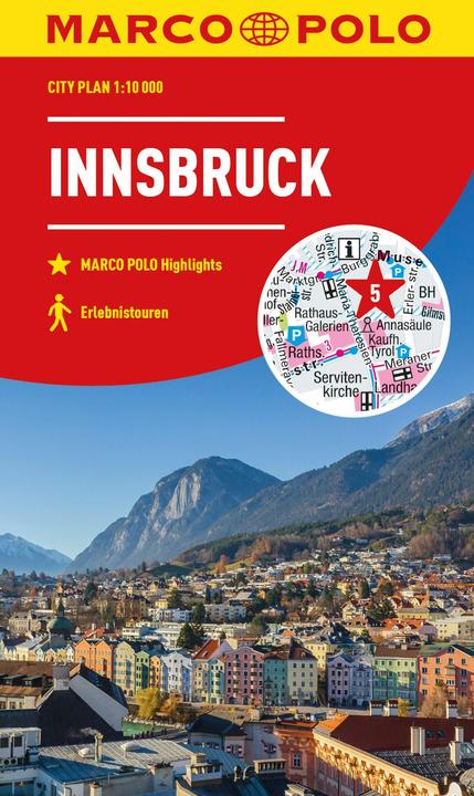 Actual product image City map Innsbruck 1:10,000