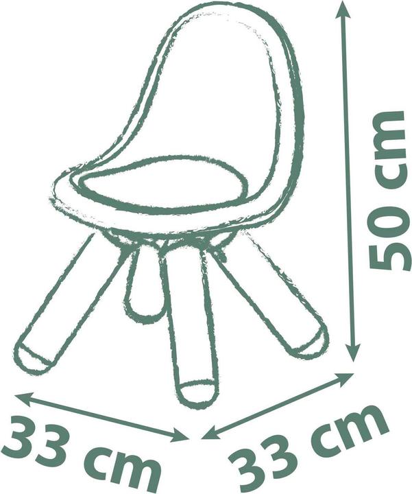 Produktbild Smoby S.Life Kid Chair Blue (Kinderstuhl)