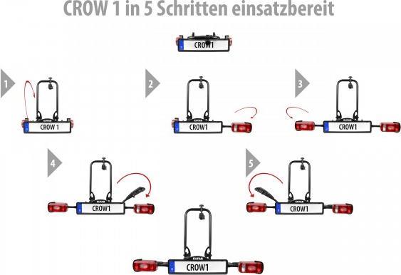 Produktbild Eufab Fahrradträger CROW 1