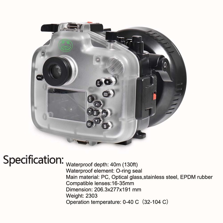 Image du produit Seafrogs SC-31 (Boîtier sous-marin, EOS R)