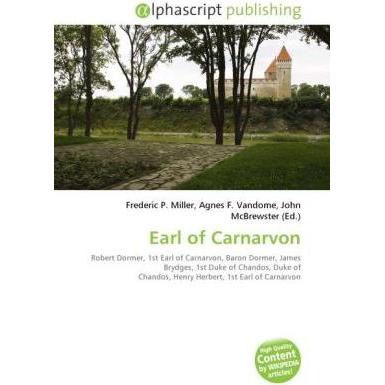 Earl of Carnarvon, Fachbücher von Frederic P. Miller, John McBrewster, Agnes F. Vandome