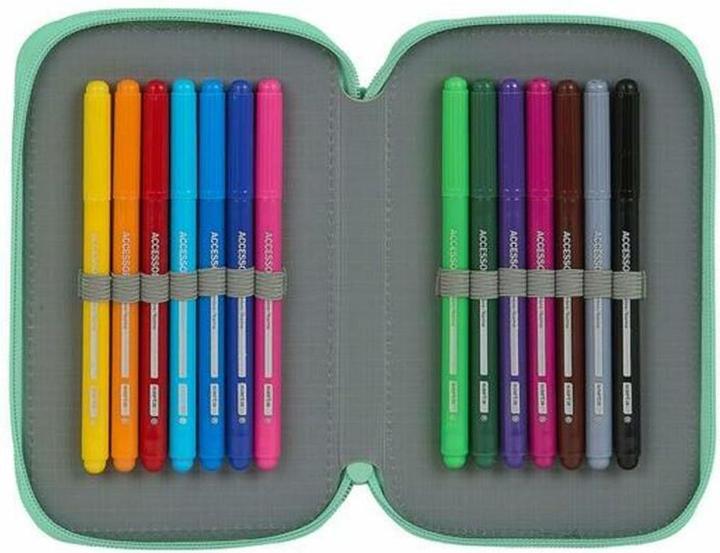 Immagine prodotto Safta Borsa a doppia molla BlackFit8 M854 turchese 12,5 x 19,5 x 4 cm (28 pezzi)