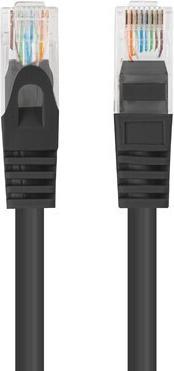 Produktbild Lanberg Patchcord cat.6 UTP 10-pack fluke passed black (U/UTP, CAT6, 0.25 m)