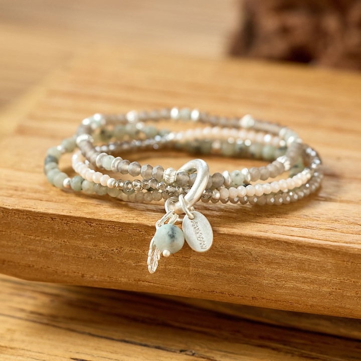 Produktbild Andreani Armband mit echten Süsswasserperlen (8 cm)
