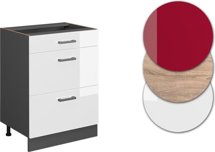 Actual product image Vicco Küchenunterschrank R-Line (60 x 46 x 81.5 cm)