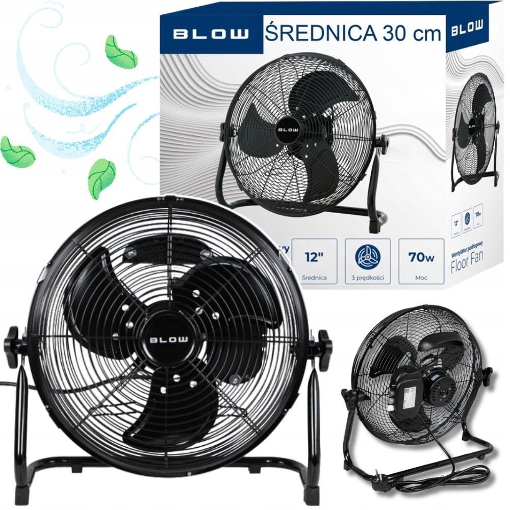 Orion Ventilatore da Pavimento, Ventilator, Schwarz