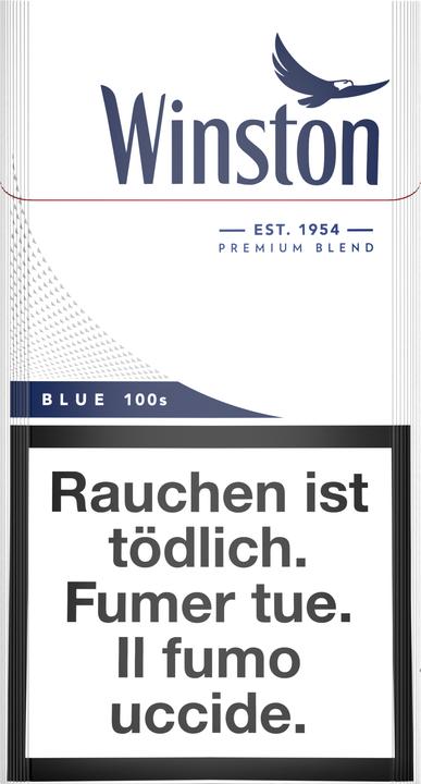 Actual product image Winston Blue 100S Box (10 pcs.)