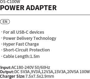 Produktbild Origin Storage OS-C100W (100 W)