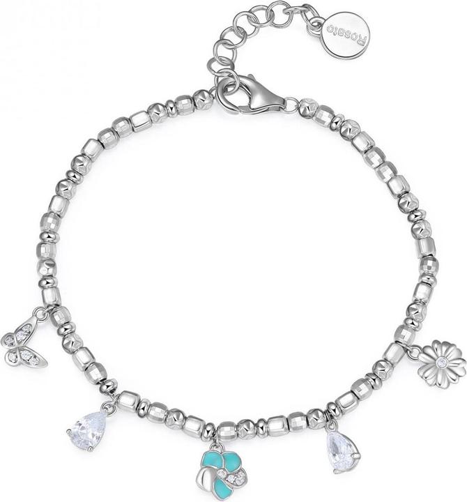 Produktbild Rosato Gaia RZGA19 Sparkling Silver Beaded Charm Bracelet