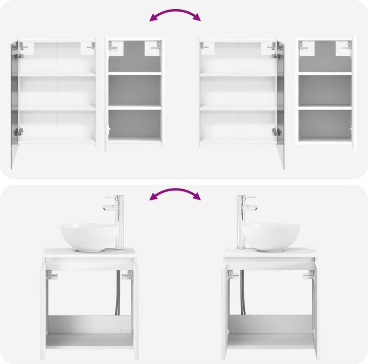 Produktbild vidaXL Badezimmer Set